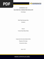 Caso Clínico Transtorno de Ansiedad Por Separación 1