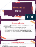 Collection of Data