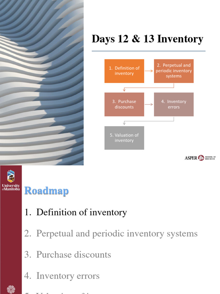 Inventory Management: Systems & Valuation | PDF | Inventory | Cost Of ...