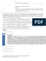 Apol Dificuldades e Distúrbios de Aprendizagem