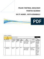 Pelan Taktikal Sejarah 2023