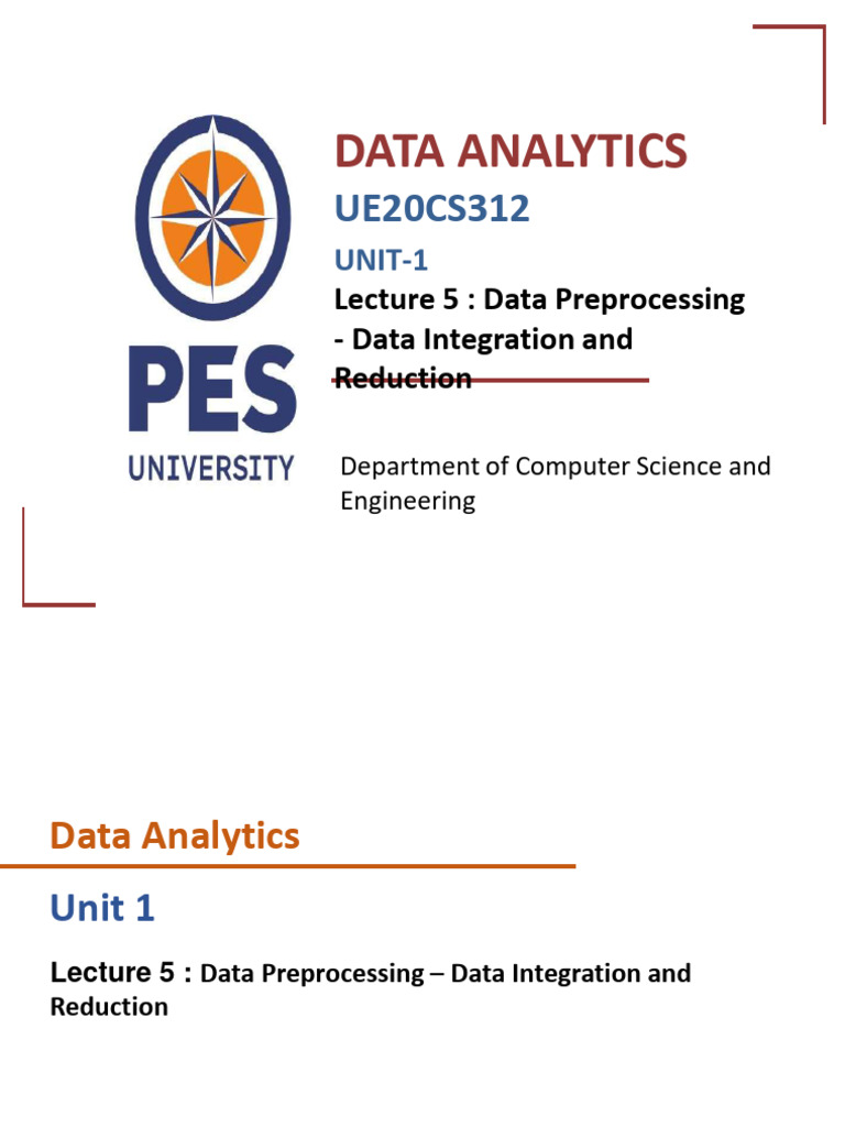 UE21CS342AA2 - Unit-1 Part - 2 | PDF | Data Analysis | Data