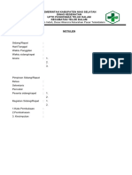 Format Notulen PKM Telukdalam