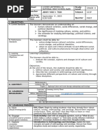 Senior High School Lesson Plan Example | PDF | Learning | Teachers