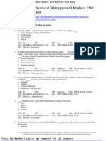 International Financial Management Madura 11th Edition Test Bank