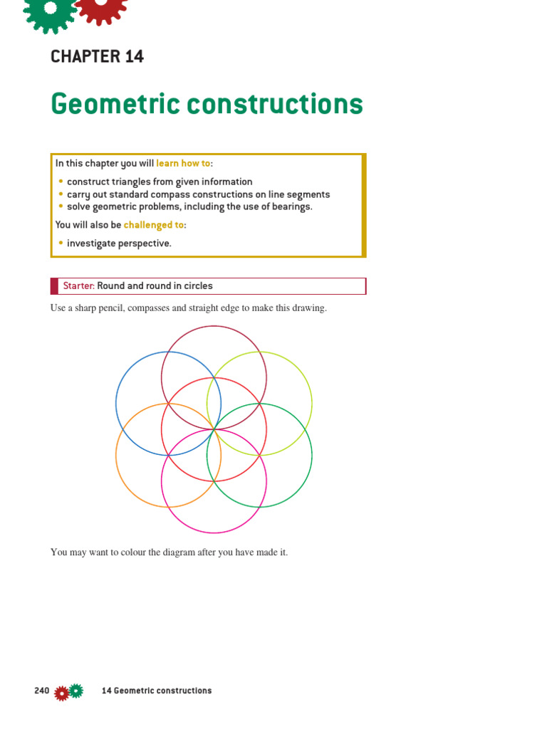 Geometric Constructions Guide | PDF | Geometry | Euclidean Geometry