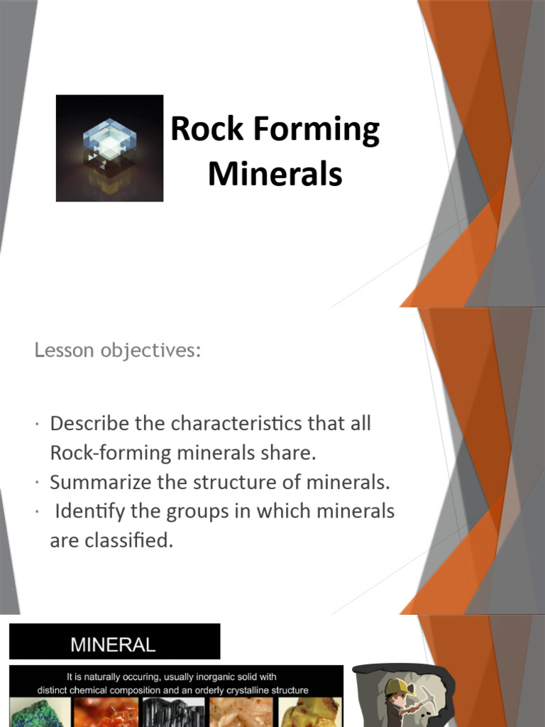 Minerals | PDF | Minerals | Chemical Substances
