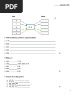 Grade 4 Term 3 Maths Revision Paper | PDF | Area | Elementary Geometry