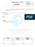 SOP 15 Pelatihan K3 - Template PT. Garuda Systrain Interindo