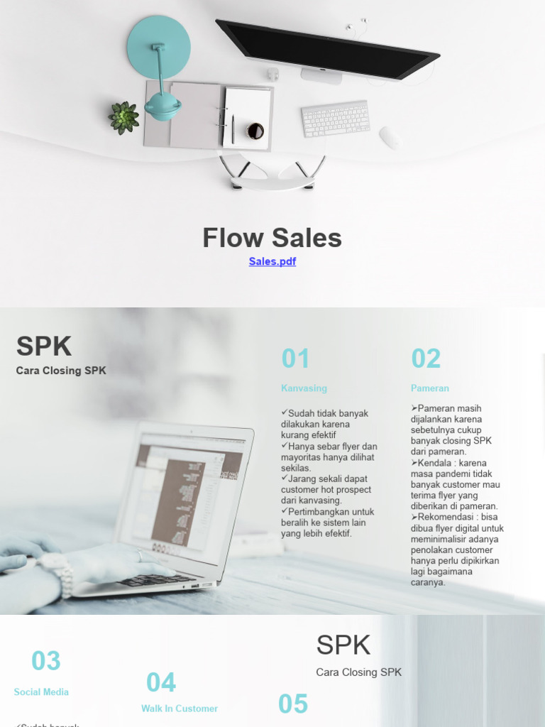 Proses Flow Penjualan SPK yang Efektif | PDF