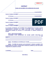Anexa 12 Contract de Constituire Societate Civila Profesionala