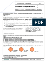 Company Law (CHP-2)