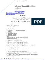 Life The Science of Biology 11th Edition Sadava Test Bank