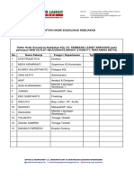 Daftar Hadir Sosialisasi Kebijakan