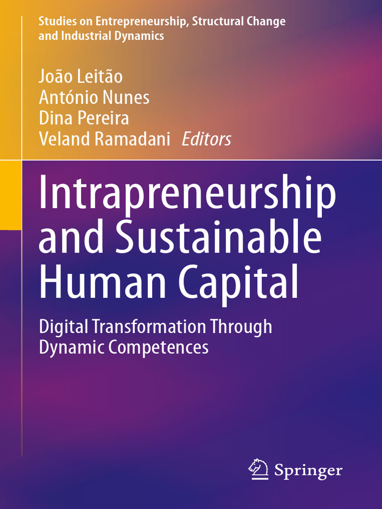  studies on entrepreneurship structural change and industrial dynamics