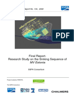 0 Final Report Research Study On The Sinking Sequence of MV Estonia