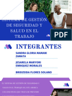 Sistema de Gestiòn de Seguridad y Salud en El Trabajo