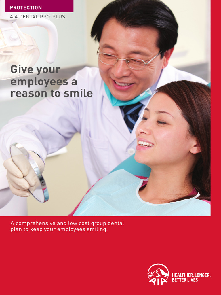 Dental PPO Brochure PDF Dentistry Insurance
