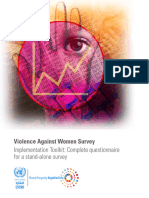 Violence Against Women Survey Implementation Toolkit English - 0