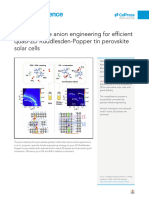 Pseudo Halide Anion Engineering For Efficient Quas