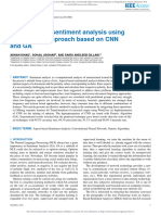 Aspect-Based Sentiment Analysis Using A Hybridized Approach Based On CNN and GA