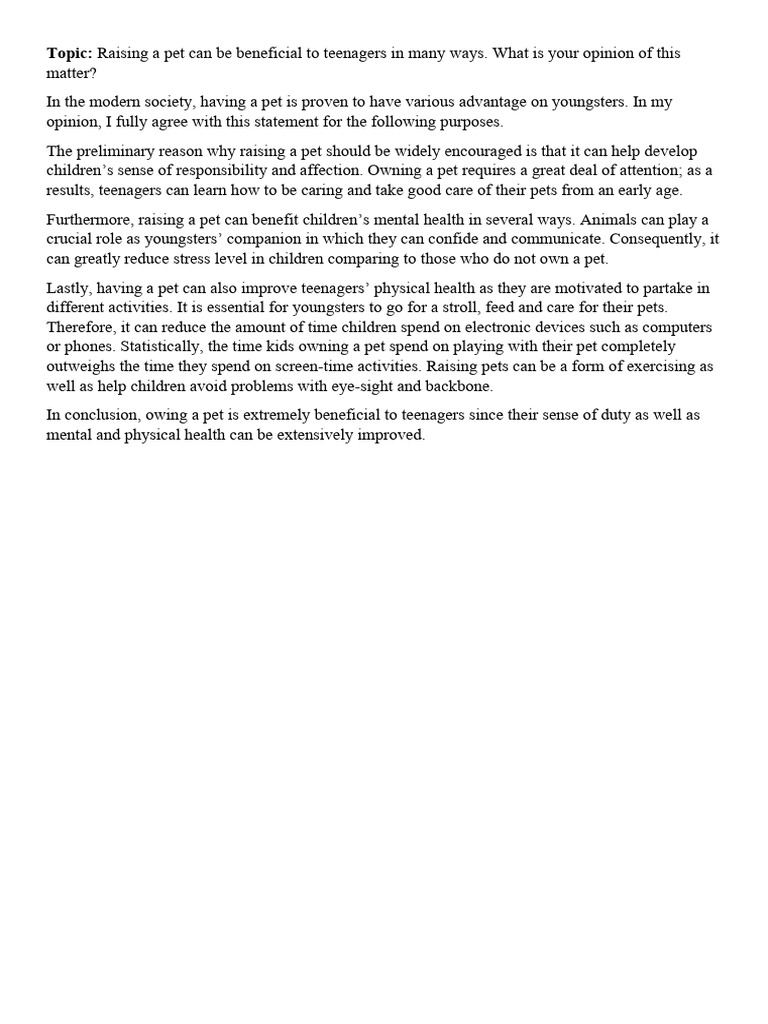 essay-benefits-of-raising-a-pet-pdf