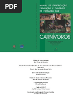 Manual de Identificacao e Predacao de Carnivoros