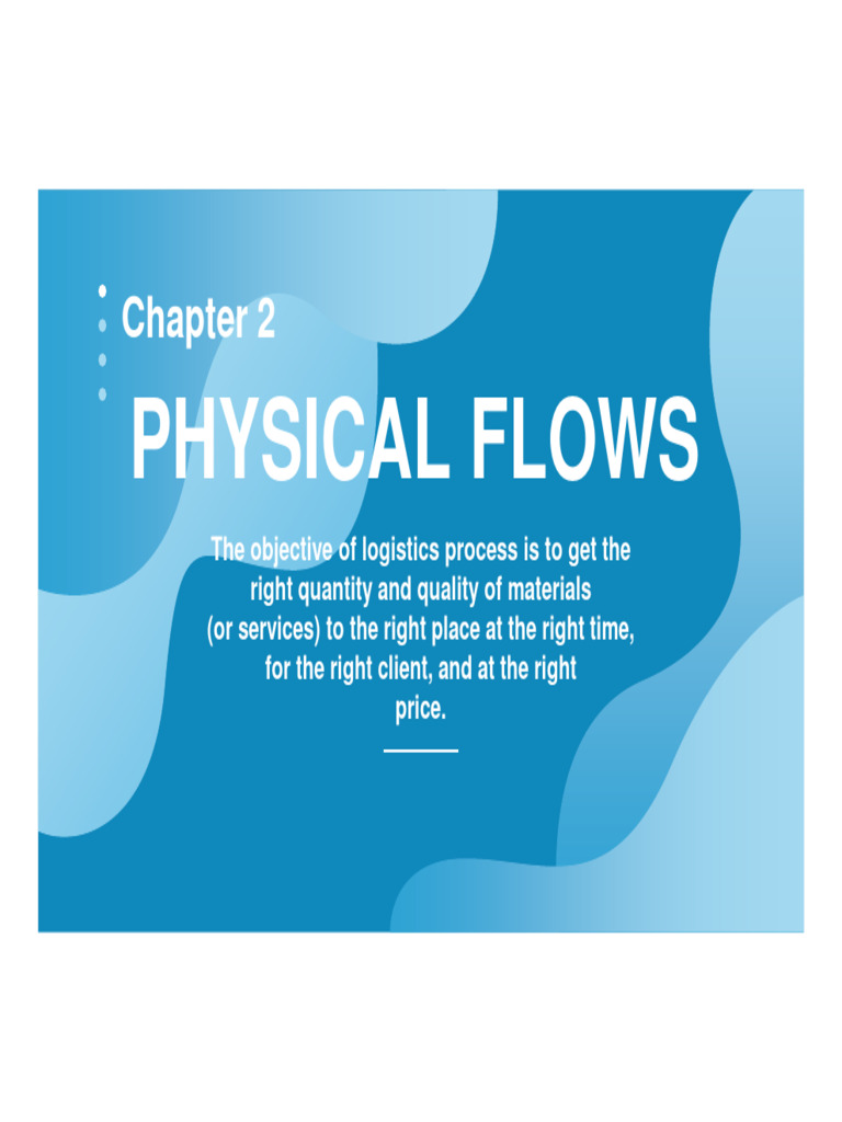 Logistics Process and Transportation Modes | PDF | Warehouse | Logistics
