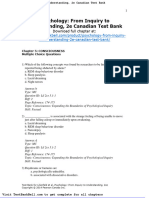 Psychology From Inquiry To Understanding 2e Canadian Test Bank