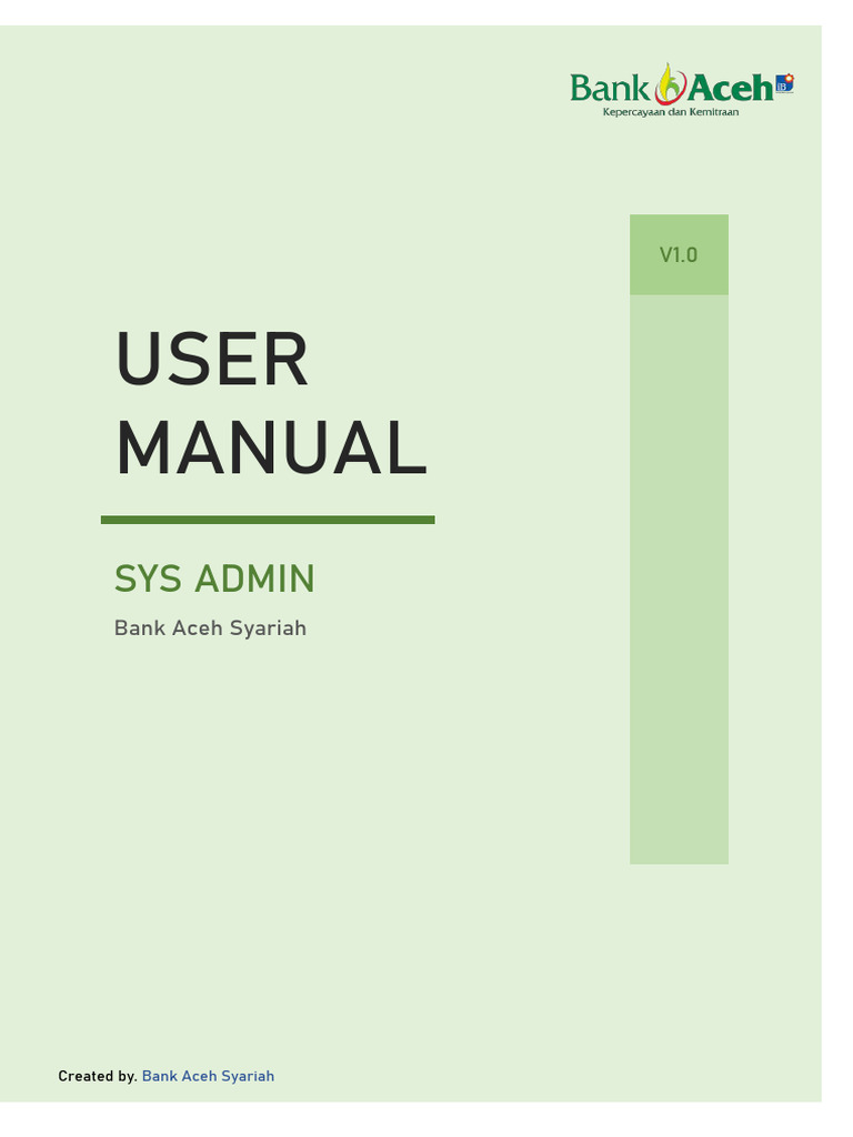 Manual Book Sys | PDF
