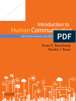 Introduction To Human Communication Perception Meaning and Identity 9780190269616 0190269618 Compress