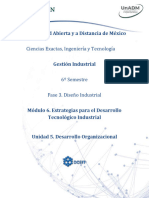 GIEDTI U5 Desarrollo Organizacional