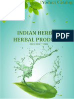 Indian Herbs and Extrat Catalog