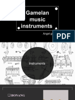 Gamelan Music Instruments