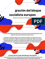 Desintegración Del Bloque Socialista Europeo