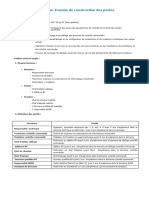 Réalisation Travaux de Construction Des Postes