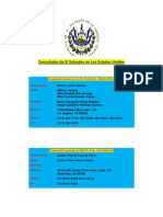 Consul A Dos de El Salvador en Los Estados Unidos