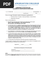 (Ay2023-2024) Commitment Letter On Id Use and Mode of Conveyance in Going Home