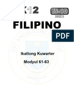 Filipino 10 Book 3 - Modyul 61