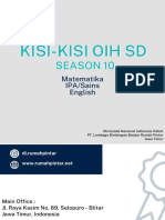 Kisi-kisi Oih Sd Season 10