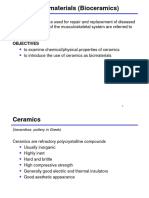 Biomaterials Bioceramic