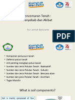 Pencemaran Tanah-Penyebab Dan Akibat