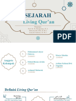 Sejarah Living Qur'an Fix