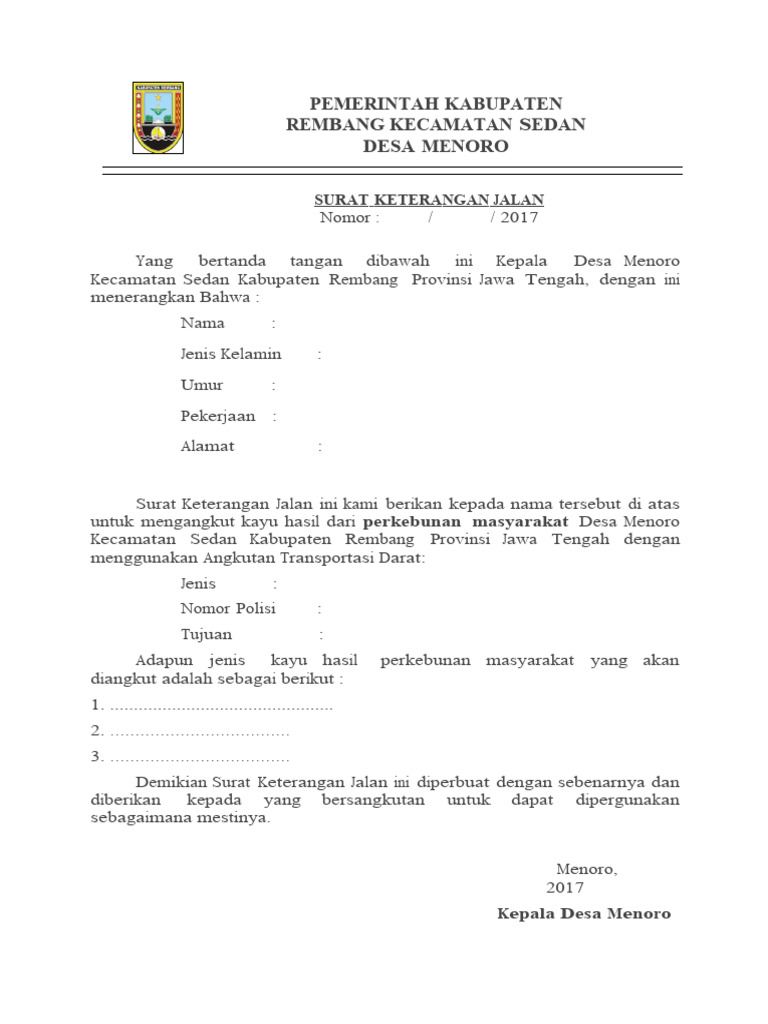 Surat Jalan Kayu Didik PDF