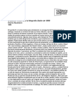 A1 - El Público Moderno y La Fotografía - Charles Baudelaire