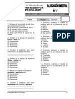 EXAMEN IV BIMESTRE DE RV - 6to