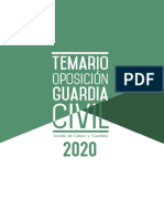 Temario Guardia Civil 2020 (Parte I)