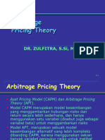 Arbitrage Pricing Theory