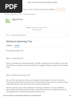 Minimum Spanning Tree Tutorials & Notes - Algorithms - HackerEarth