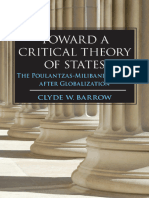 Toward A Critical Theory of States The Poulantzas-Miliband Debate After Globalization - Clyde W. Barrow